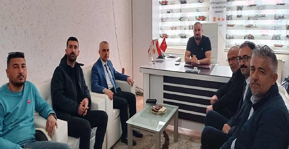  Hitit Gazeteciler ve Yayıncılar Derneği'ne Ziyaret